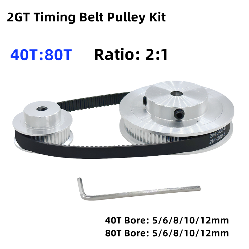 Gt2 Belt - 2GT 2M 80 Gigi 40T GT2