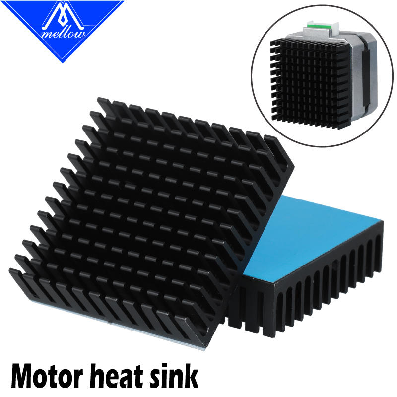 Nema 17 Stepper - Lemlow 3D Printer Aluminium Motor Heatsink
