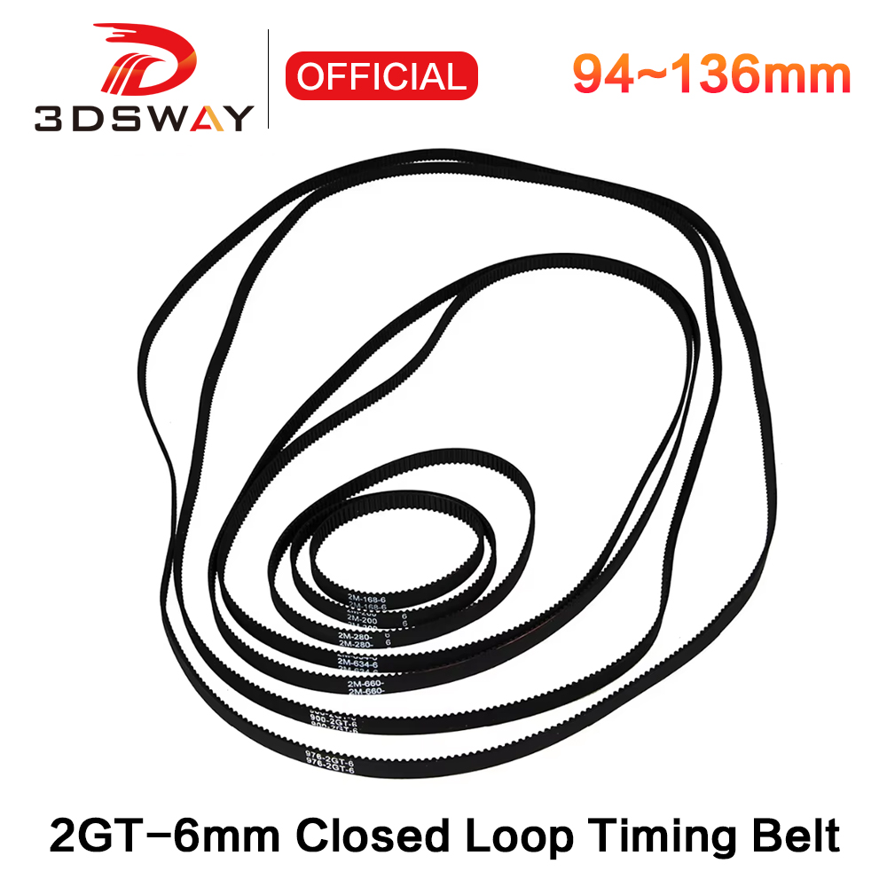 Gt2 Belt - Bagian Printer 3D 3DSWAY GT2 Sabuk