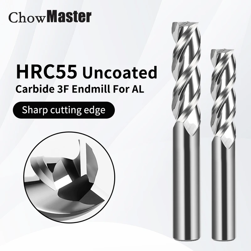 End Mill Set - Alat pemotong penggilingan baja Tungsten, peralatan