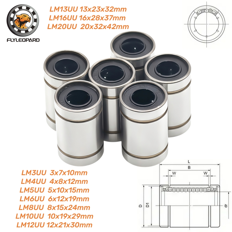 1 Buah Bantalan LM3UU LM4UU LM - Lm8Uu Bearing ulasan dan harga