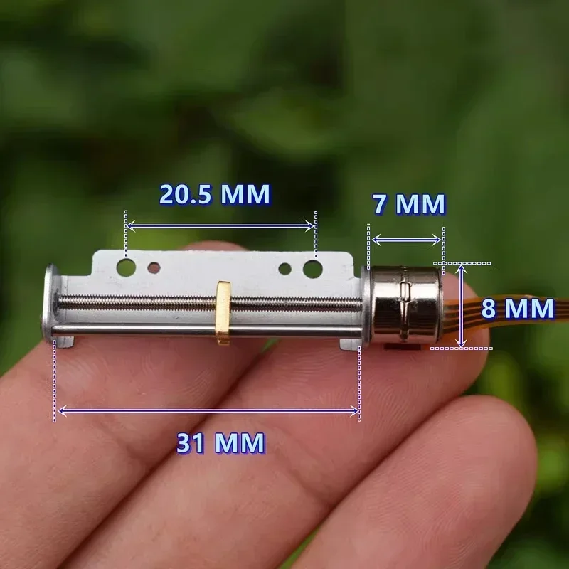 Motor Stepper Linear Mini 8mm  - Lead Screw 8Mm ulasan dan harga