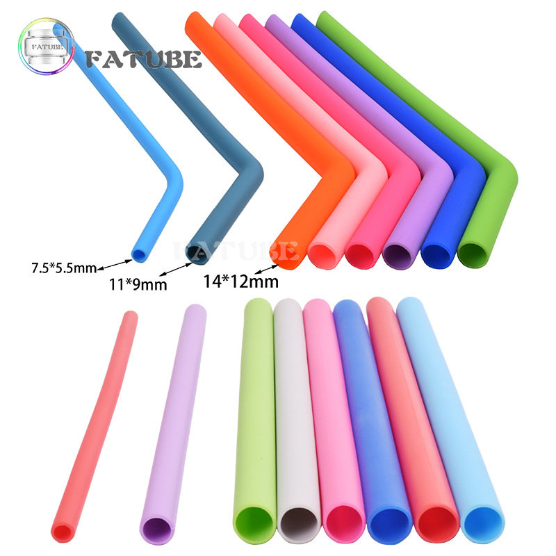 10 Buah Sedotan Silikon Fatube - Coupling 8Mm ulasan dan harga