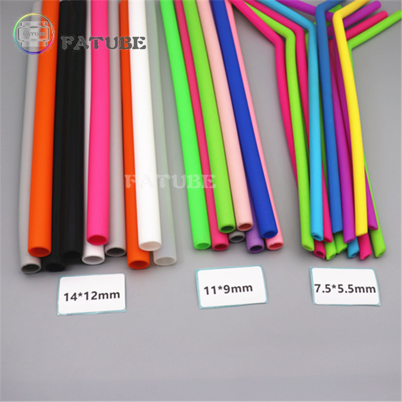 10 Buah Sedotan Silikon Fatube - Coupling 8Mm ulasan dan harga