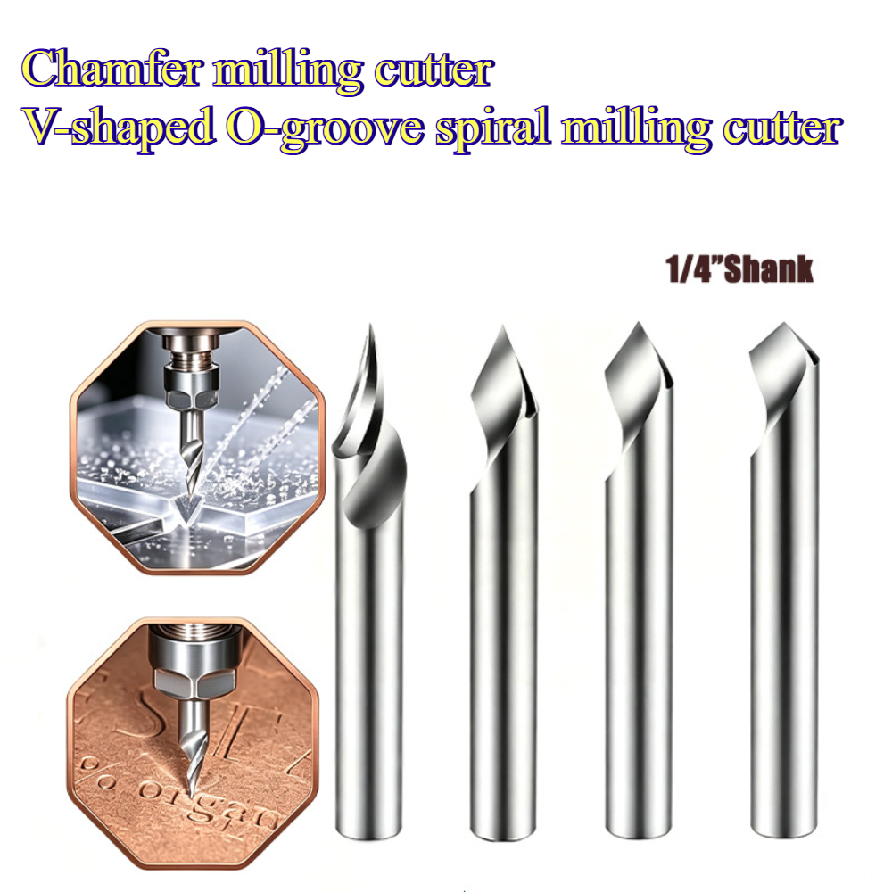 Mata Router CNC Spiral Tipe V, - Cnc Bits ulasan dan harga