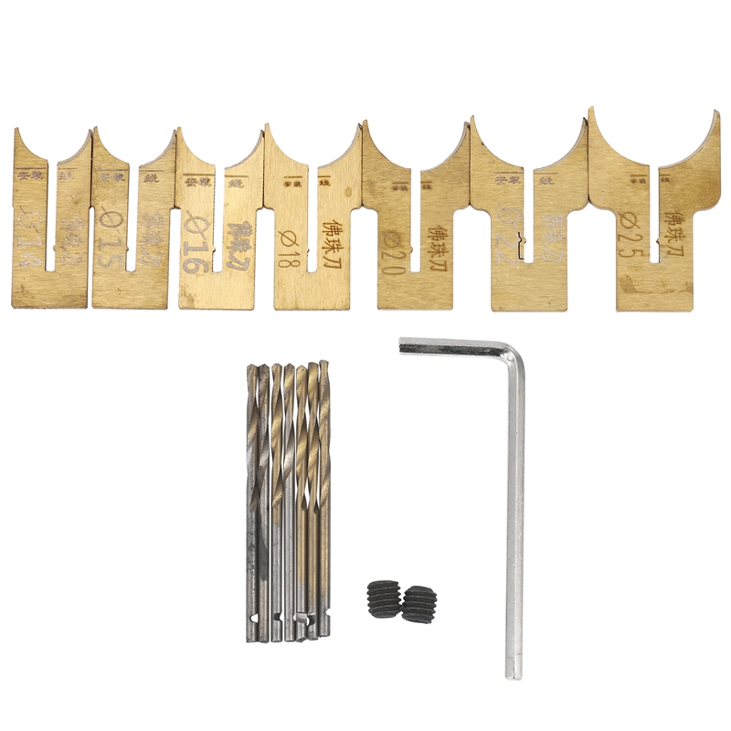 Set Mata Bor Manik-manik Kayu, - Drill Bit Set ulasan dan harga