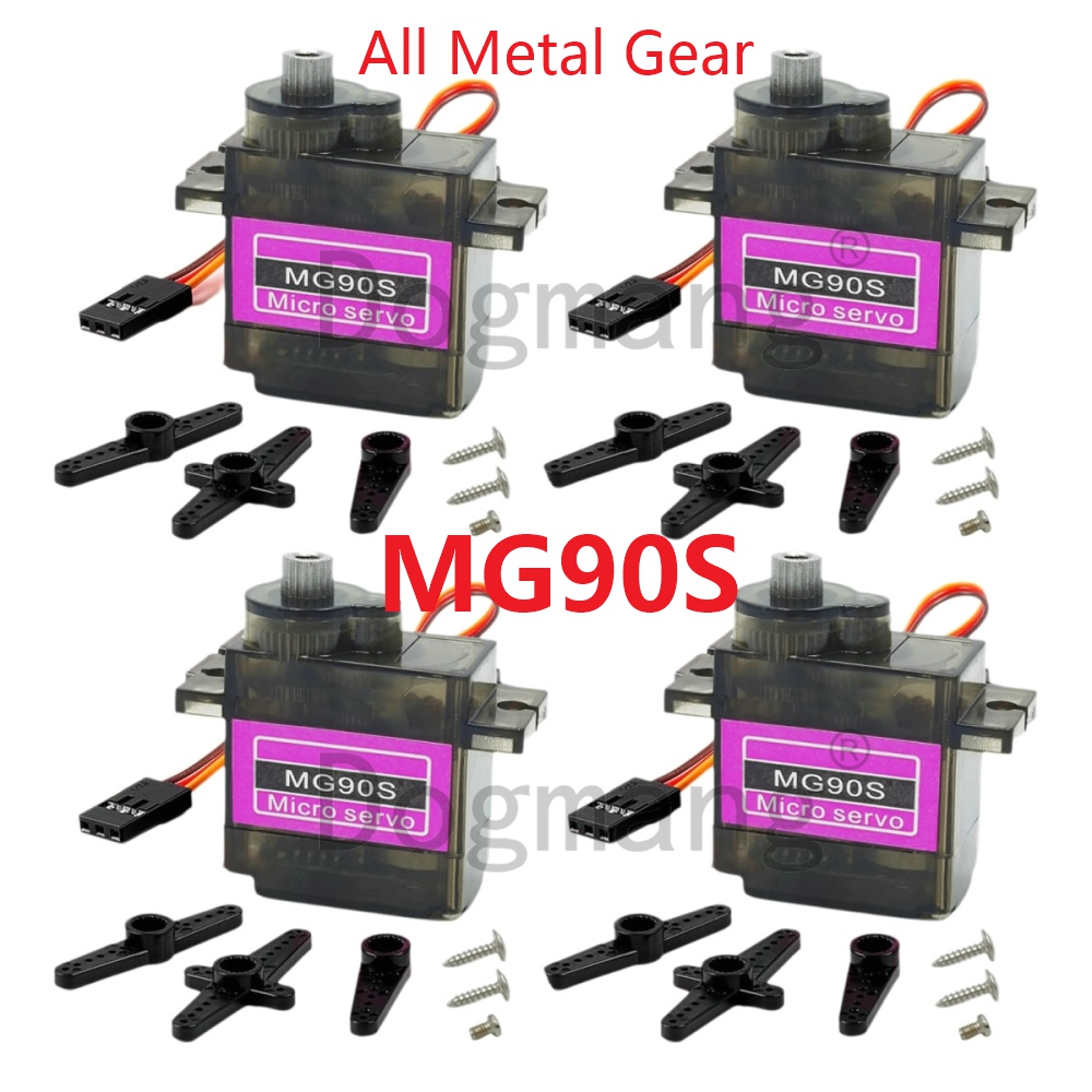 MG90S Servo 1/2/4/10/20/50 bua - Servo 9G ulasan dan harga