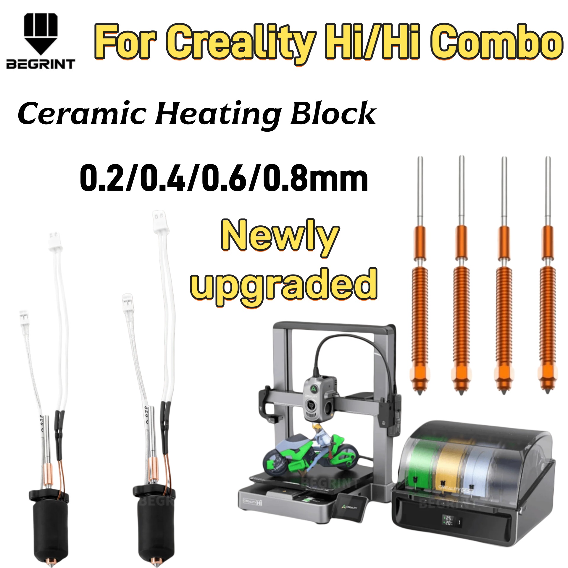 Kit Hotend Pemanas Keramik Suh - Aluminium Profile 2020 ulasan dan harga