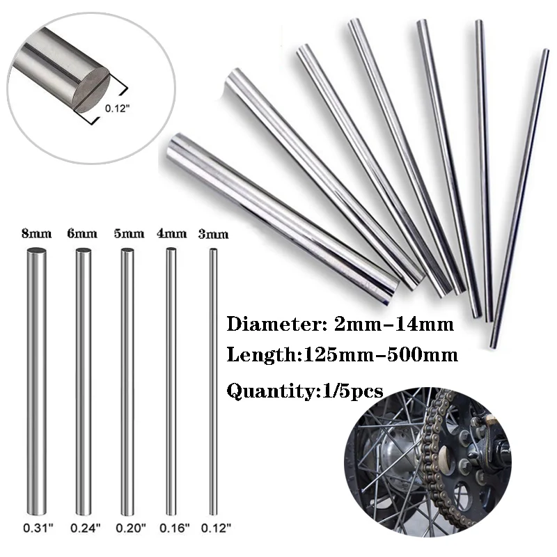 1 ~ 5 Buah Batang Baja Tahan K - Linear Rod 8Mm ulasan dan harga